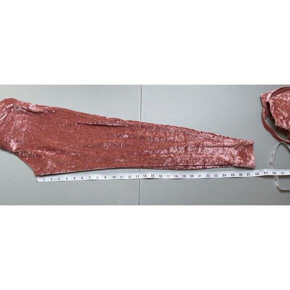 Lululemon Velvet Wunder Lounge‎ High Rise Leggings Pink Size 10 - Picture 6 of 7